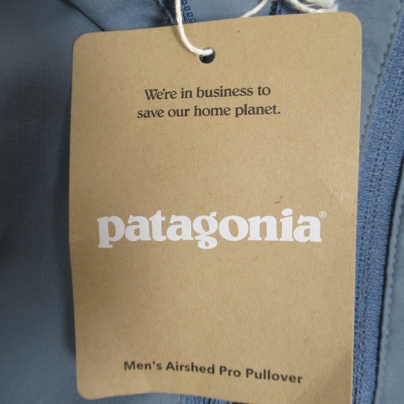 Patagonia Men's Airshed Pro Pullover Utility Blue UTB 24192FA24 Size S - Picture 5 of 12